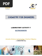 Activity 7 Electrochemistry