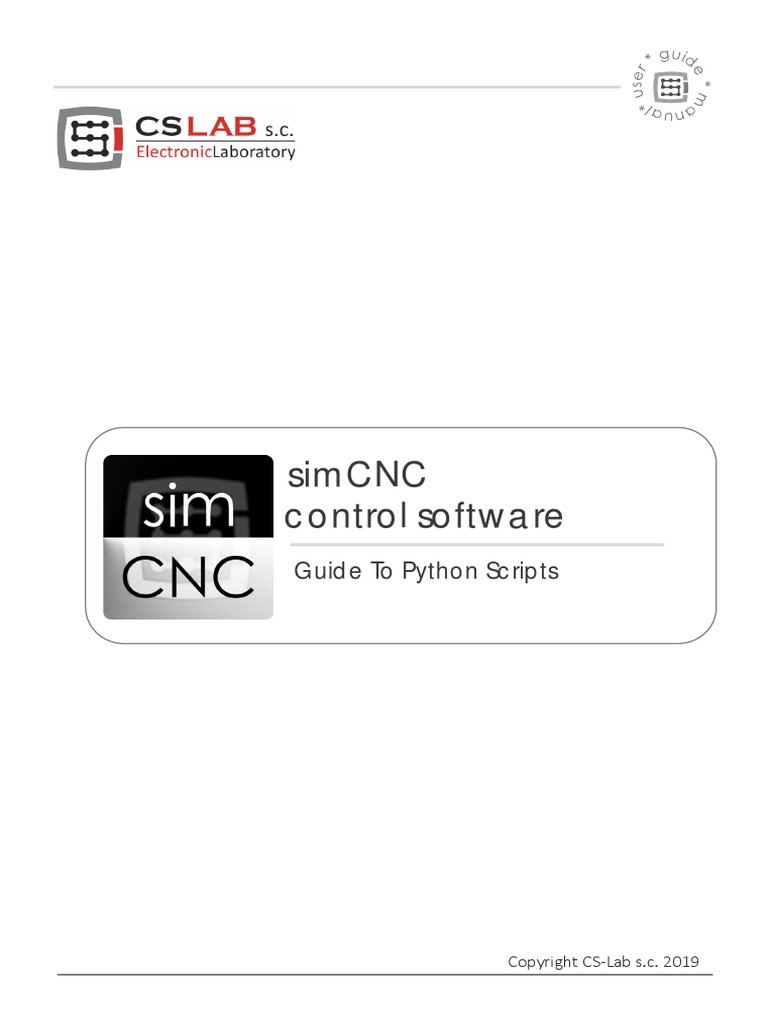 Simcnc Python Scripts Guide en | PDF | Cartesian Coordinate System ...