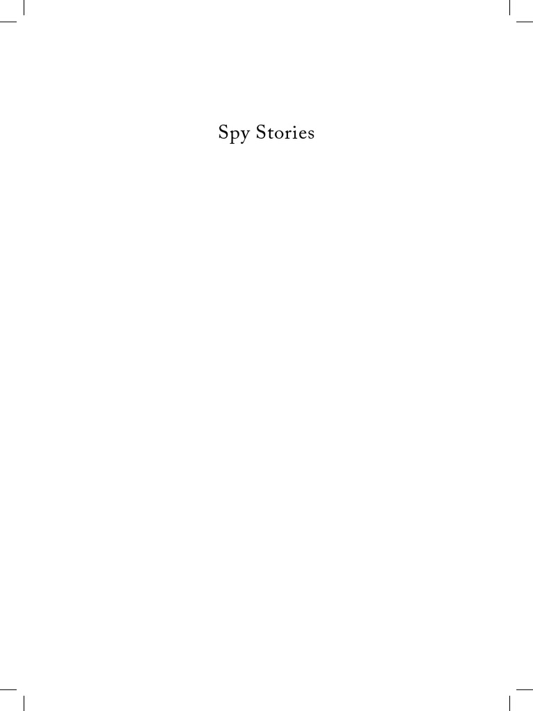 Spy Stories India, Paksitan - Andian Levy, Cathy Scott, PDF, Inter  Services Intelligence