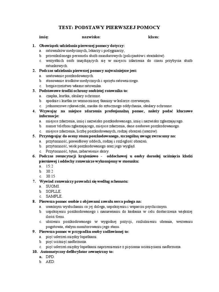 Sprawdzian Z Edb Klasa 8 Dział 1 Nowa Era