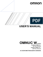 User'S Manual: Omnuc W