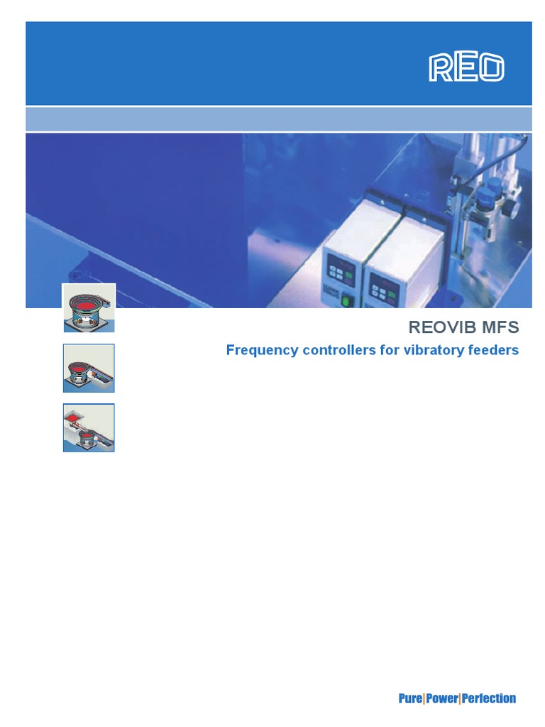 Reovib MFS: Frequency Controllers For Vibratory Feeders | PDF ...