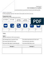 Unit 2.2 - Listening - Worksheet