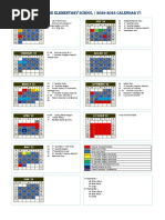 Simon Sanchez High School - 2020 - 2021 Calendar: August 20 January 21 | PDF  | Academic Term | Festival