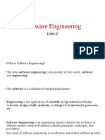 Software Engineering: Unit-2