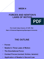 WEEK 4 Forces and Newton Laws