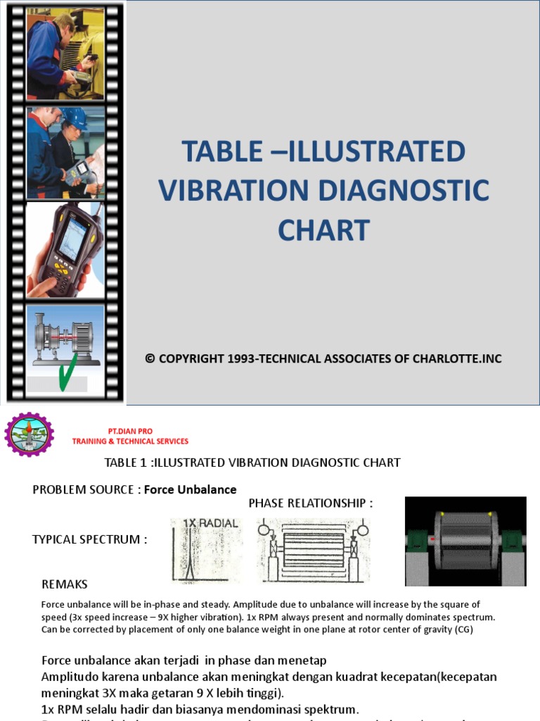 D.TABLE ILLUSTRATED VIBRATION DIAGNOSTIC CHARTDianPro PDF Belt