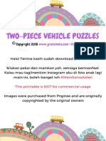 Two-Piece Vehicle Puzzle @Grace.melia