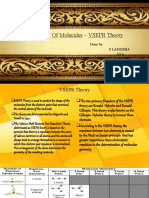 Geometry of Molecules - VSEPR Theory