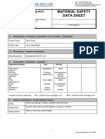 Standard Brands Hand Soap MSDS