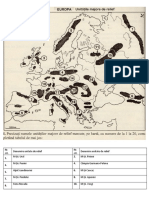 Harta test unitati relief Europa