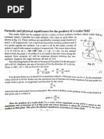 Formula: Physical Significance For The Gradient of A Scalar Field