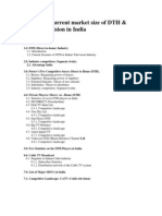 DTH & Cable Analysis 2010