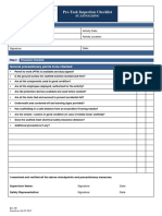 Scaffolding Work Checklist