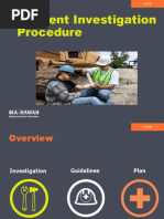 Incident Investigation Procedure