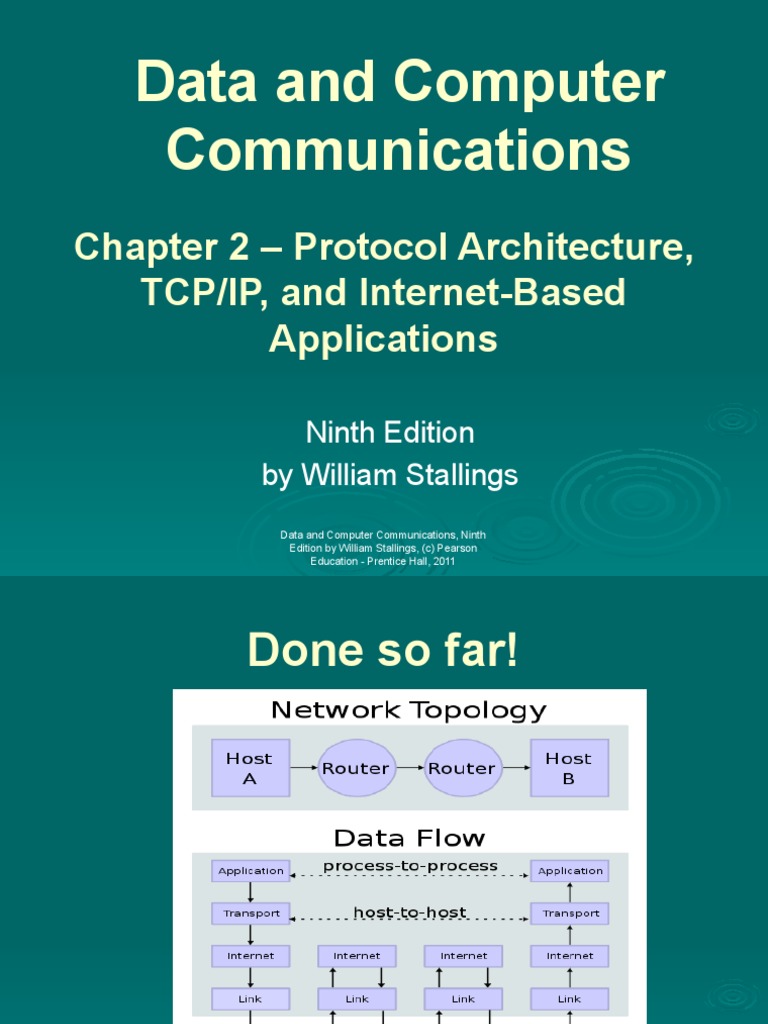Data and Computer Communications: Chapter 2 - Protocol Architecture ...