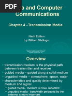 Data and Computer Communications: Chapter 4 - Transmission Media