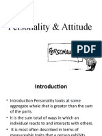 Personality & Attitude