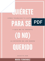 Maria Fernandez Coach - Quierete para Ser (O No) Querido (B.libros