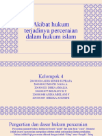 Hil Akibat Hukum Terjadinya Percceraian