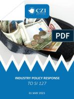 Industry Policy Response To SI 127