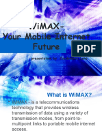 Wimax-Your Mobile Internet Future: Presentation by Zavdoveeva Lena
