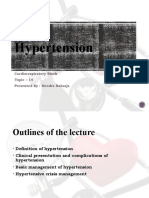 Hypertension Lecture - Causes, Symptoms, Treatment