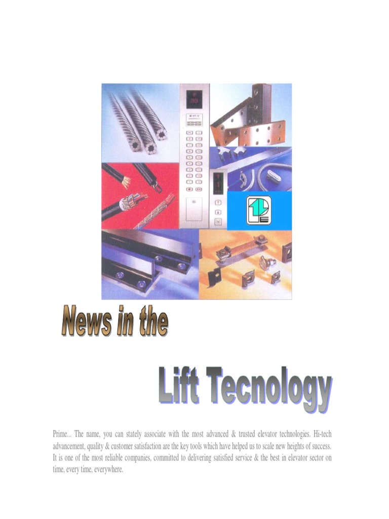 Advanced Elevator Technologies Overview | PDF | Elevator | Manufactured ...