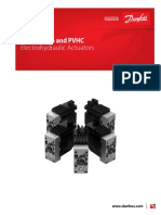 PVE Series 4 and PVHC: Electrohydraulic Actuators