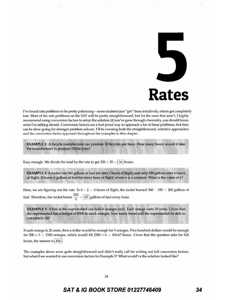 SAT Math Panda Chap 5 | PDF