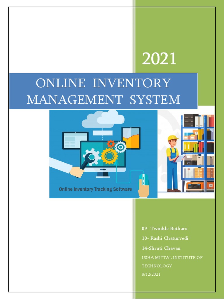 Online Inventory Management System | PDF | Inventory | World Wide Web
