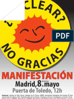 8 Mayo Antinuclear Madrid