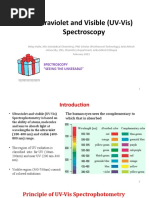 UV Visible Spectroscopy Notes | PDF | Chromophore | Ultraviolet–Visible ...