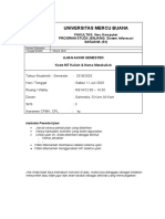 Format Soal UAS