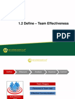 1.2 Team Effectiveness