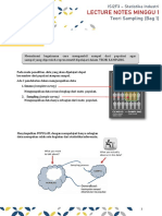 Minggu 1 - Teori Sampling Bag 1