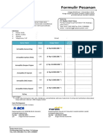 Formulir Pesanan Armadillo System