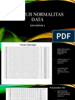 CARA UJI NORMALITAS DATA