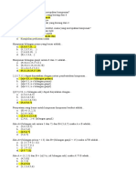 Soal PTS Matematika Kelas 7