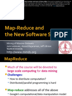 Map-Reduce and The New Software Stack: Mining of Massive Datasets Jure Leskovec, Anand Rajaraman, Jeff Ullman