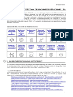 Politique de Protection Des Donnees Personnelles: 1. Qui Sont Les Responsables de Traitement ?