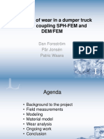 Prediction of Wear in A Dumper Truck Body by Coupling SPH-FEM and Dem/Fem