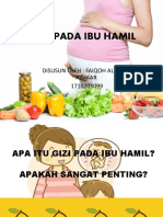 Gizi Pada Ibu Hamil