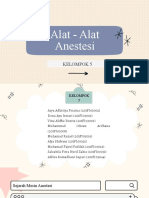 Alat - Alat Anestesi: Kelompok 5