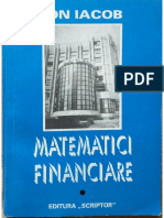 Matematici financiare - Ion Iacob