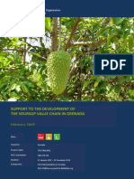 Support To The Development of The Soursop Value Chain in Grenada