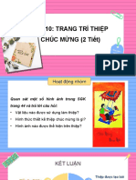 Bài 10 Thiết Kế Thiệp Chúc Mừng