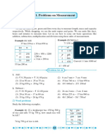 11 Problems On Measurement