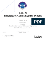 EEE351 Principles of Communication Systems