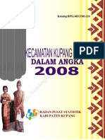 Kecamatan Kupang Barat Dalam Angka 2008